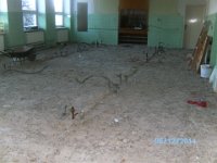 1  Postupná rekonštrukcia starého chemického laboratória na moderné, zodpovedajúce 21. storočiu – vlajková loď nášho projektu.